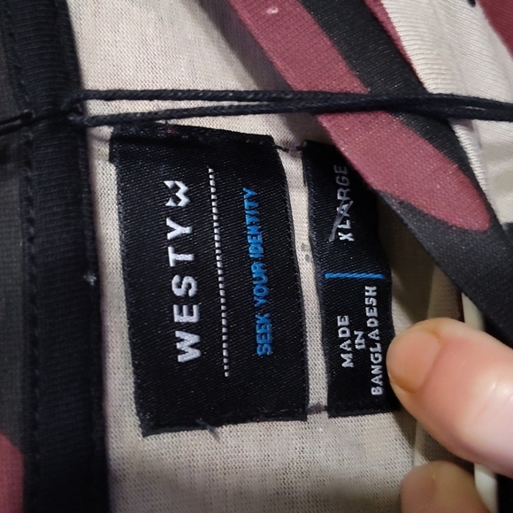 WESTY MEN'S CAMO THERMAL MULTICOLOR COTTON LONG SLEEVE SHIRT SIZE XL - Picture 5 of 9